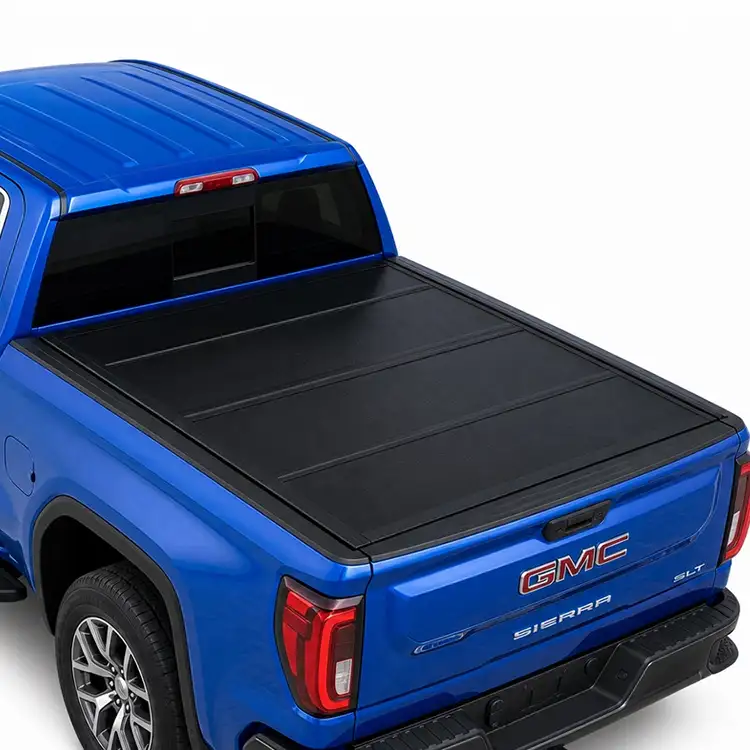 Niskoprofilowa, poczwórnie składana pokrywa bagażnika do GMC Sierra