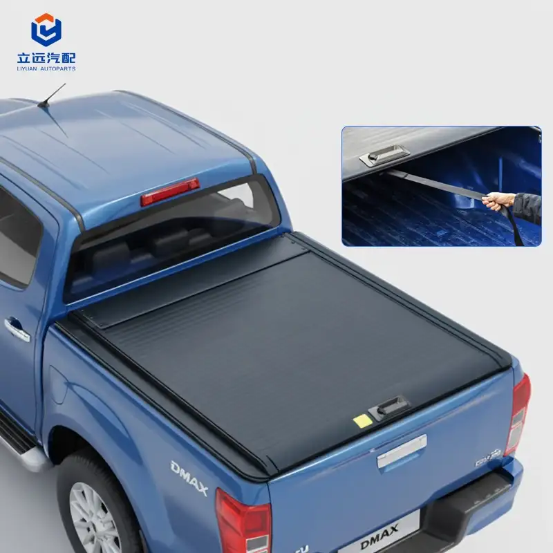 Ręczna, chowana pokrywa bagażnika z twardego aluminium do Isuzu
